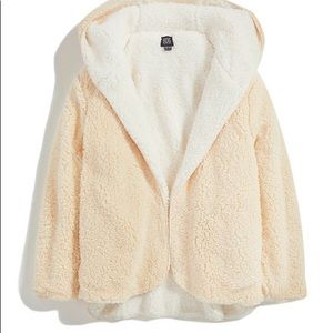 UO BDG Hooded Teddy Jacket
